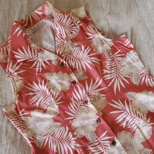 Sleeveless Button-Down by JAMAICA JAXX